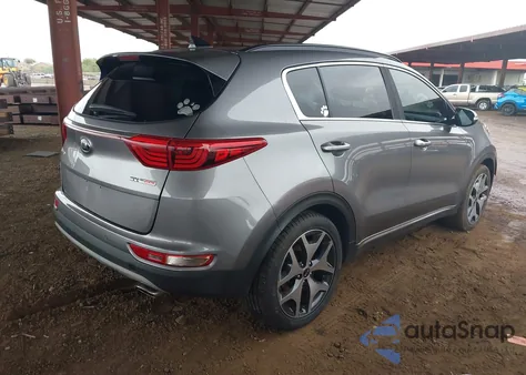 2018 Kia Sportage Sx Turbo from USA, damaged, VIN KNDPR3A67J7370296